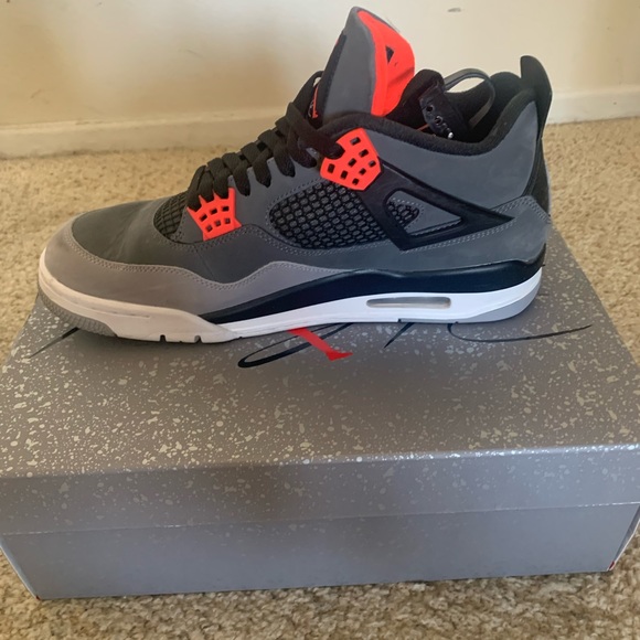 Jordan 4 infrared/ used/ with box - Picture 7 of 16
